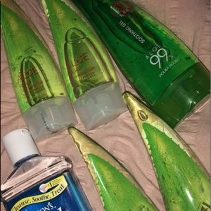 Skin care aloe Vera healing